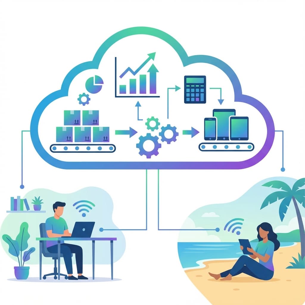 5 Beneficios de Usar un ERP en la Nube para tu Pyme